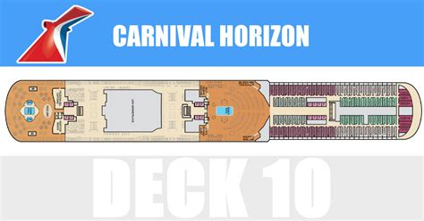 carnival horizon deck plans